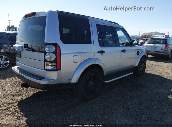 SALAG2V60GA804661 2016 LAND ROVER LR4 Серебряный Задняя правая четверть