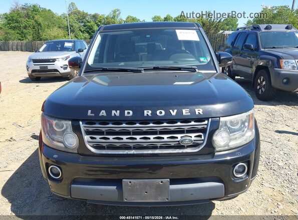 SALAG2V61GA837250 2016 LAND ROVER LR4 Black Widok z przodu