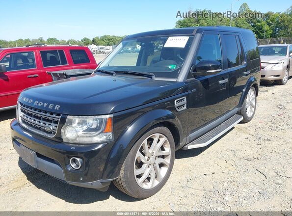 SALAG2V61GA837250 2016 LAND ROVER LR4 Black Przód lewy