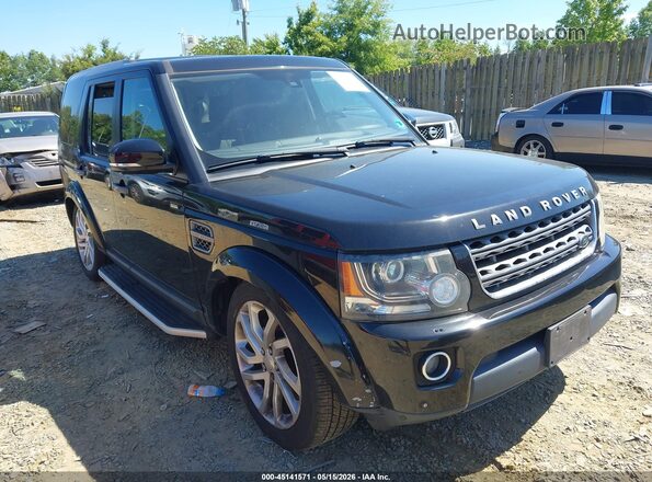 SALAG2V61GA837250 2016 LAND ROVER LR4 Black Przód prawy