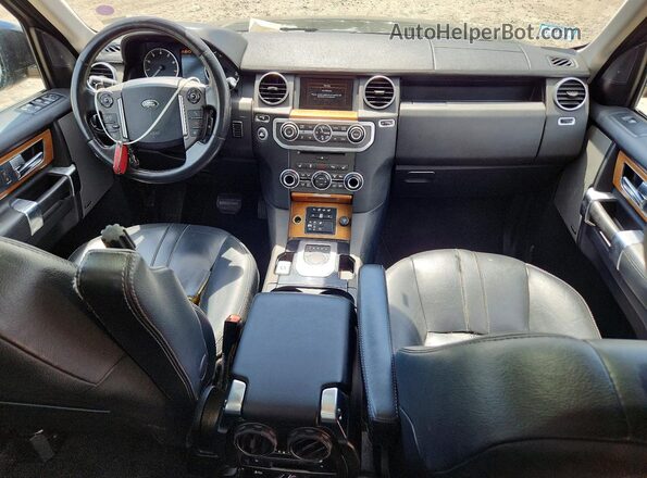SALAG2V62GA793422 2016 LAND ROVER LR4 Gray Widok deski rozdzielczej