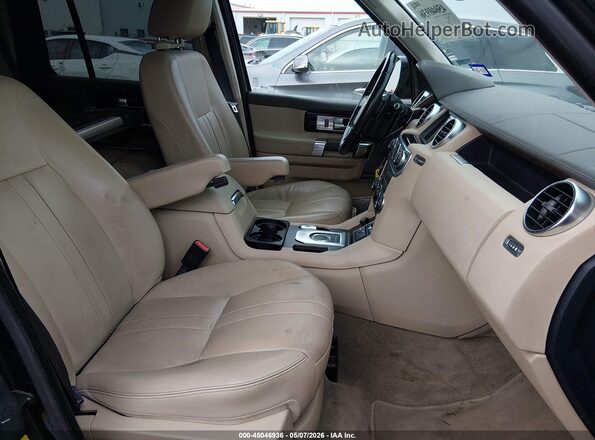SALAG2V62GA796434 2016 LAND ROVER LR4 Черный Вид салона спереди