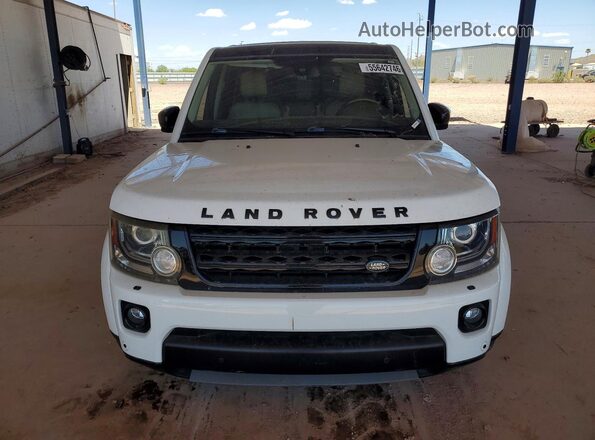 SALAG2V62GA841419 2016 LAND ROVER LR4 Белый Вид спереди