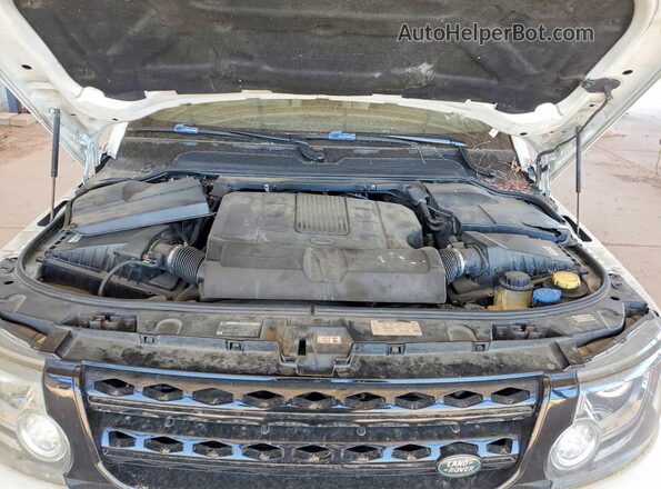 SALAG2V62GA841419 2016 LAND ROVER LR4 Белый Вид задней части салона