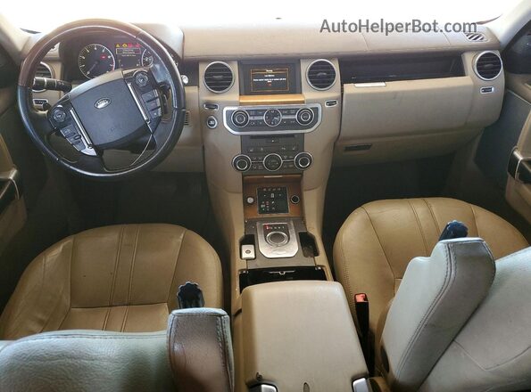 SALAG2V62GA841419 2016 LAND ROVER LR4 Белый Вид панели приборов