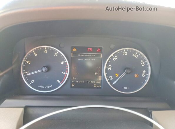 SALAG2V67GA818248 2016 LAND ROVER LR4 White Widok zestawu wskaźników