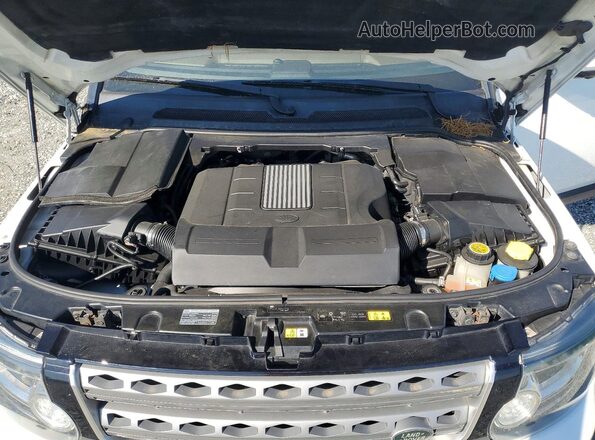 SALAG2V67GA818248 2016 LAND ROVER LR4 White Widok wnętrza z tyłu