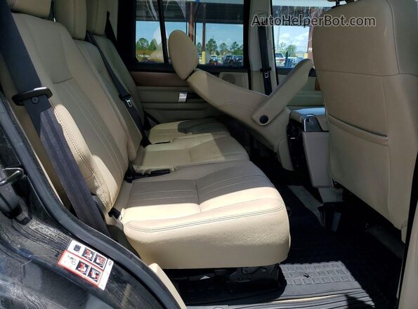 SALAG2V69GA796706 2016 LAND ROVER LR4 Black Vista interior trasera