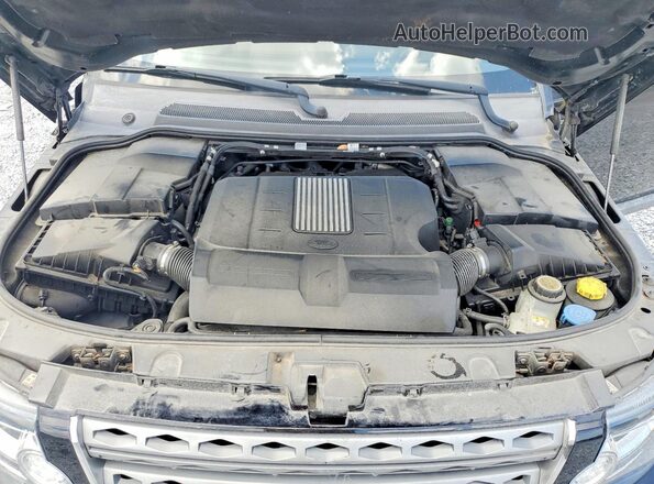 SALAG2V69GA796706 2016 LAND ROVER LR4 Black Vista del compartimento del motor