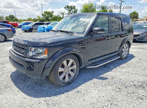 SALAG2V69GA796706 2016 LAND ROVER LR4 Black Vista tres cuartos delantera izquierda
