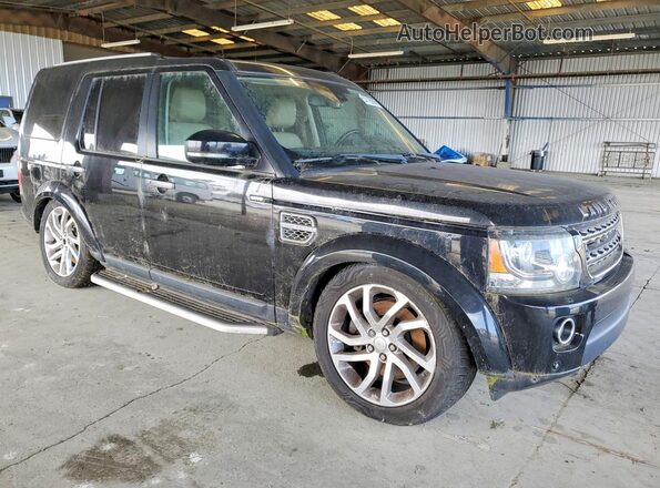 SALAG2V69GA829865 2016 LAND ROVER LR4 Черный Передняя правая четверть