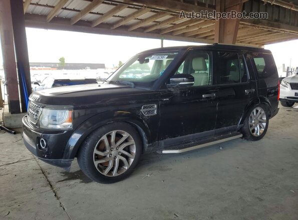 SALAG2V69GA829865 2016 LAND ROVER LR4 Черный Передняя левая четверть