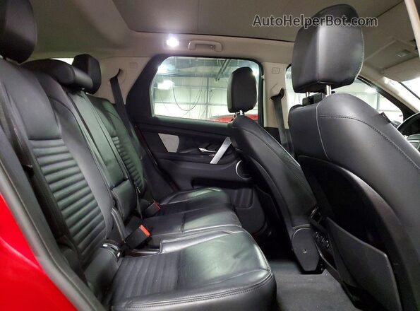 SALCJ2FX0LH871277 2020 LAND ROVER DISCOVERY Красный Вид задней части салона