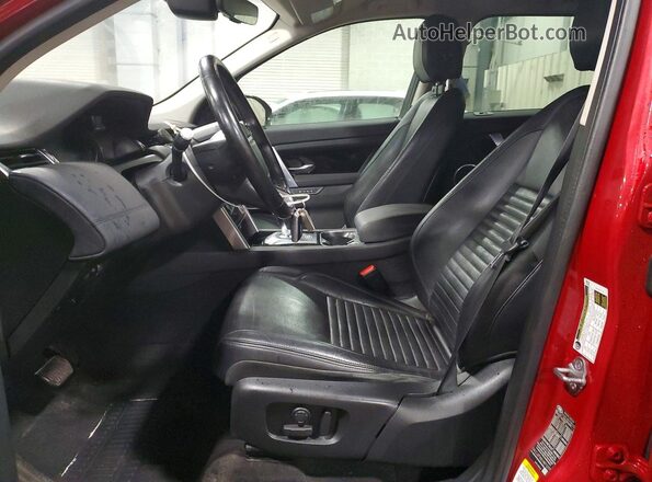 SALCJ2FX0LH871277 2020 LAND ROVER DISCOVERY Красный Вид салона спереди