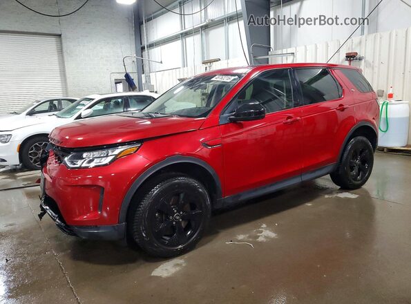 SALCJ2FX0LH871277 2020 LAND ROVER DISCOVERY Красный Передняя левая четверть