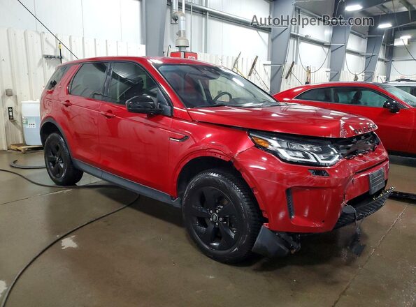 SALCJ2FX0LH871277 2020 LAND ROVER DISCOVERY Красный Передняя правая четверть