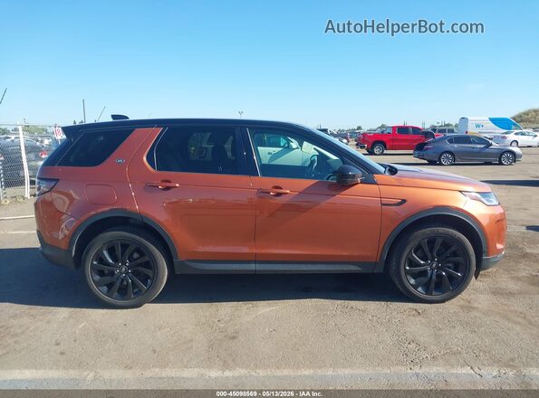SALCJ2FX5MH890134 2021 LAND ROVER DISCOVERY SPORT Оранжевый Вид задней части салона