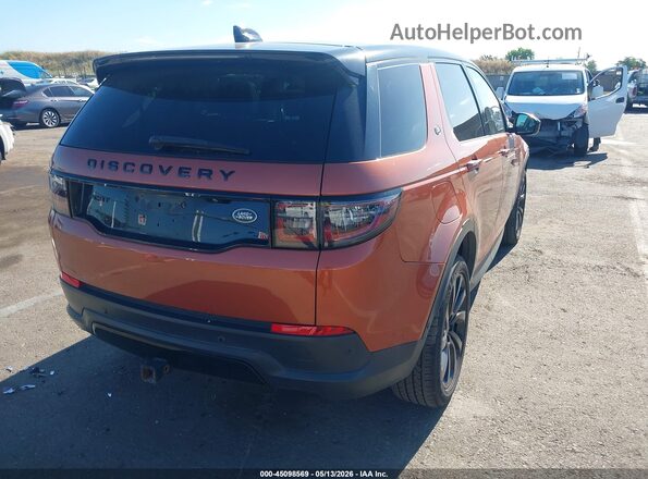 SALCJ2FX5MH890134 2021 LAND ROVER DISCOVERY SPORT Оранжевый Задняя правая четверть