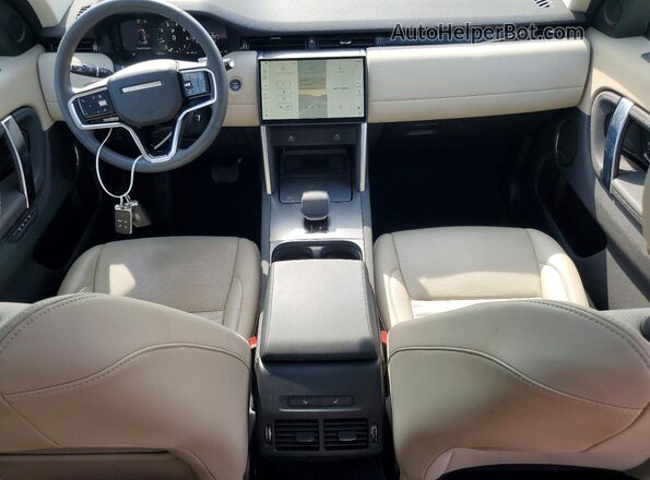 SALCJ2FX7SH353374 2025 LAND ROVER DISCOVERY Белый Вид панели приборов