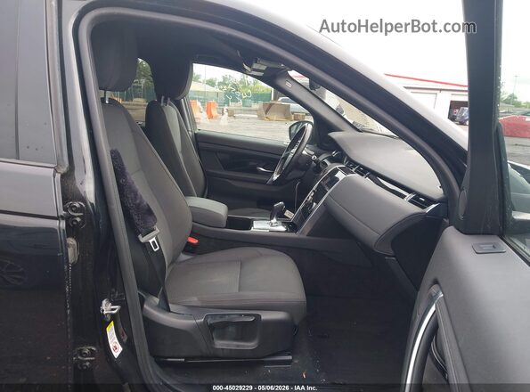 SALCK2FX0LH853987 2020 LAND ROVER DISCOVERY SPORT Черный Вид салона спереди