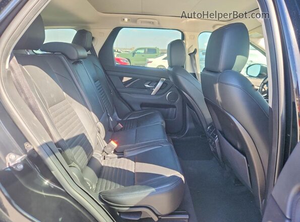 SALCK2FX0LH858168 2020 LAND ROVER DISCOVERY Black Widok wnętrza z tyłu