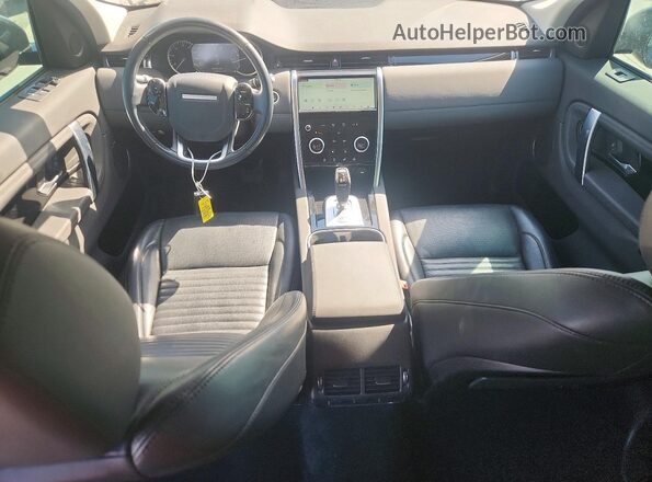 SALCK2FX0LH858168 2020 LAND ROVER DISCOVERY Black Widok deski rozdzielczej