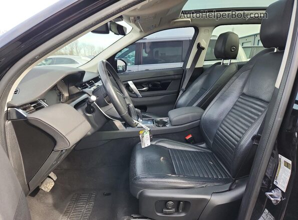 SALCK2FX8LH846124 2020 LAND ROVER DISCOVERY Черный Вид салона спереди