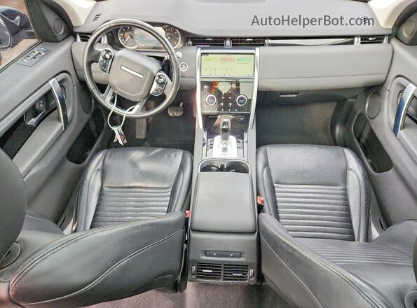SALCK2FX8LH846124 2020 LAND ROVER DISCOVERY Черный Вид панели приборов