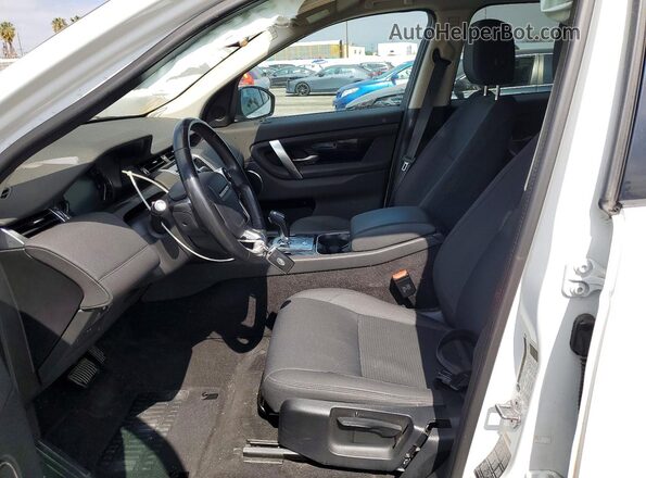 SALCK2FX9LH844415 2020 LAND ROVER DISCOVERY White Widok wnętrza z przodu