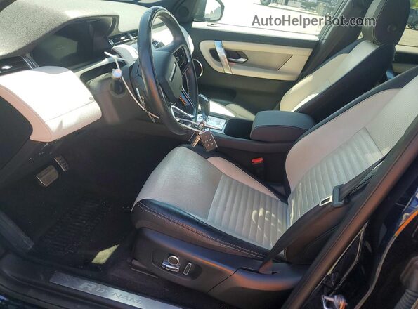 SALCL2FX7NH909245 2022 LAND ROVER DISCOVERY Blue Вид салону спереду