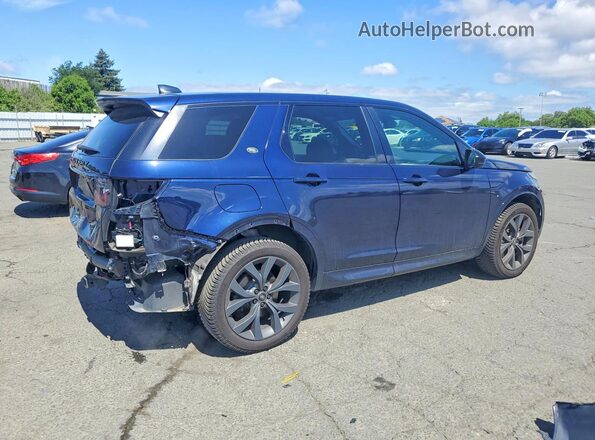 SALCL2FX7NH909245 2022 LAND ROVER DISCOVERY Blue Задня права чверть