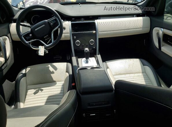 SALCL2FXXPH335775 2023 LAND ROVER DISCOVERY Синий Вид панели приборов
