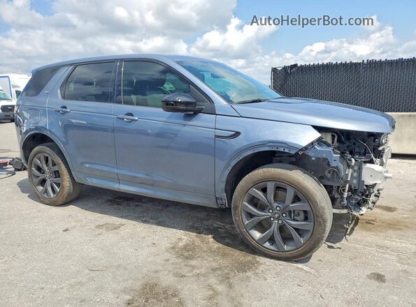 SALCL2FXXPH335775 2023 LAND ROVER DISCOVERY Синий Передняя правая четверть