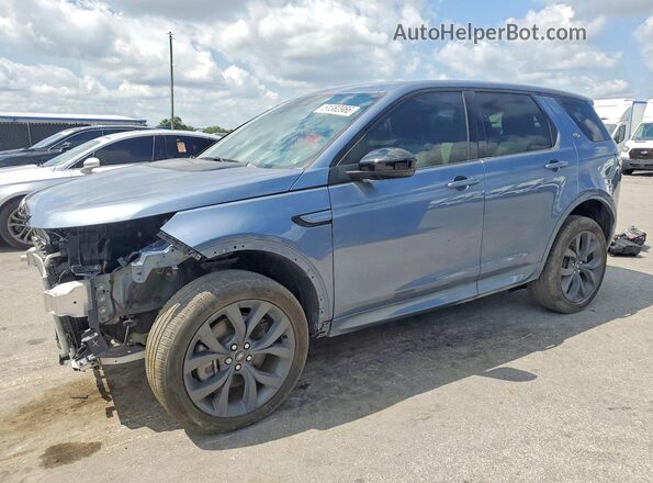 SALCL2FXXPH335775 2023 LAND ROVER DISCOVERY Синий Передняя левая четверть