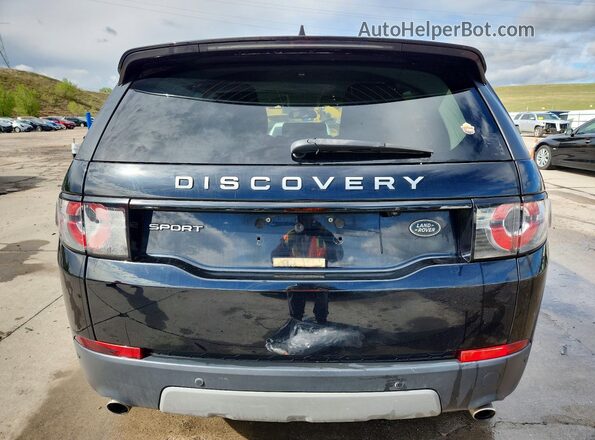 SALCP2BG0HH671544 2017 LAND ROVER DISCOVERY Черный Вид сзади
