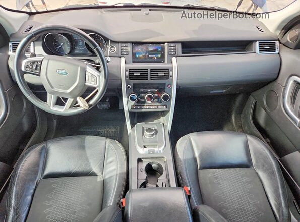 SALCP2BG0HH671544 2017 LAND ROVER DISCOVERY Черный Вид панели приборов