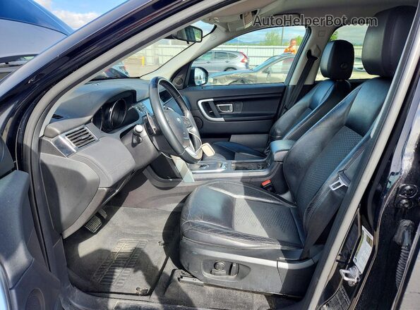 SALCP2BG0HH671544 2017 LAND ROVER DISCOVERY Черный Вид салона спереди