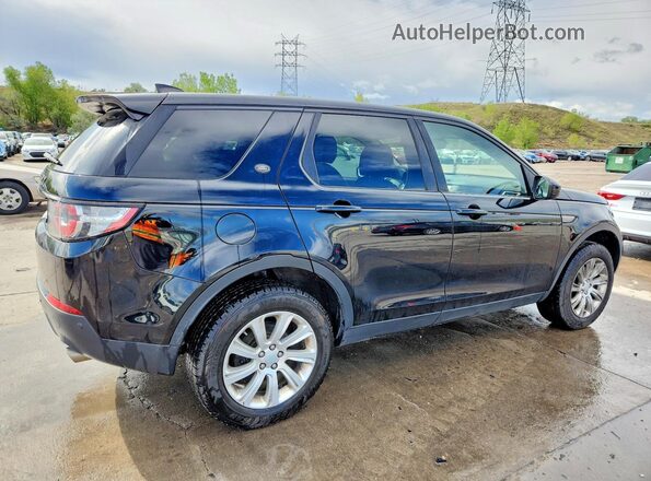 SALCP2BG0HH671544 2017 LAND ROVER DISCOVERY Черный Задняя правая четверть