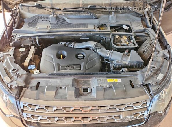 SALCP2BG2HH671271 2017 LAND ROVER DISCOVERY Black Вид підкапотного простору