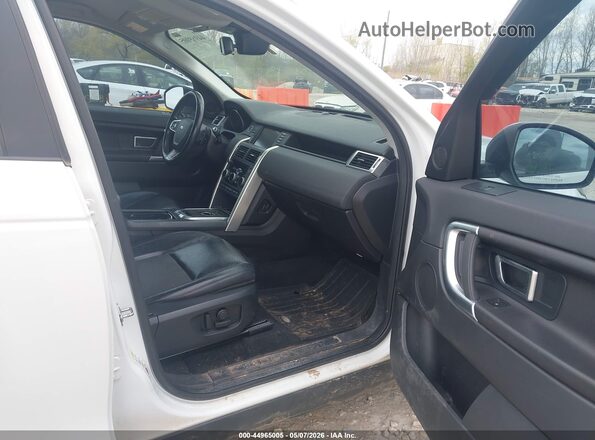 SALCP2BG4GH628811 2016 LAND ROVER DISCOVERY SPORT Белый Вид салона спереди