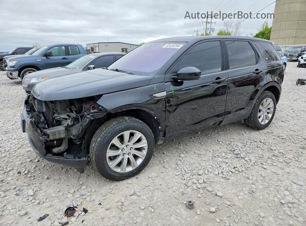 SALCP2BG5HH663567 2017 LAND ROVER DISCOVERY Black Vista tres cuartos delantera izquierda