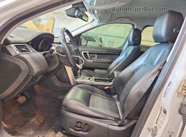 SALCP2BG7GH553232 2016 LAND ROVER DISCOVERY Белый Вид салона спереди