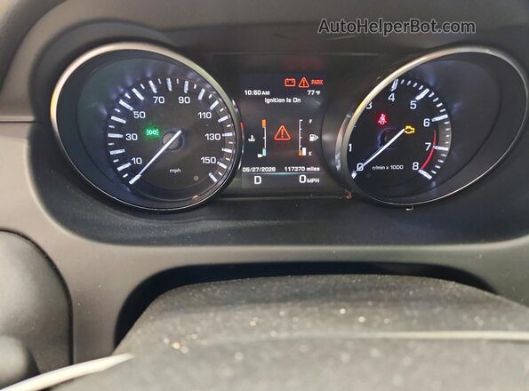 SALCP2BG7GH553232 2016 LAND ROVER DISCOVERY Белый Вид щитка приборов