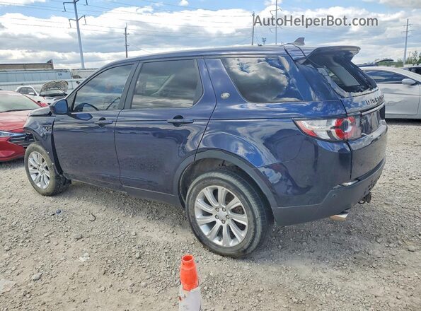 SALCP2BG7GH569320 2016 LAND ROVER DISCOVERY Синий Задняя левая четверть