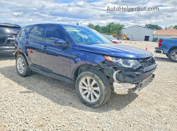 SALCP2BG7GH569320 2016 LAND ROVER DISCOVERY Синий Передняя правая четверть