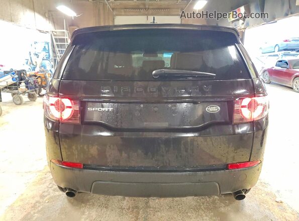 SALCP2BG9GH596924 2016 LAND ROVER DISCOVERY Черный Вид сзади