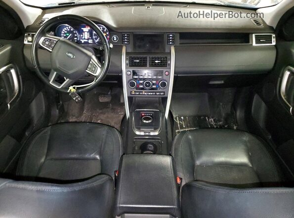 SALCP2BG9GH596924 2016 LAND ROVER DISCOVERY Черный Вид панели приборов