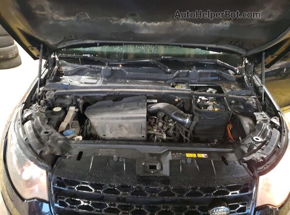SALCP2BG9GH596924 2016 LAND ROVER DISCOVERY Черный Вид подкапотного пространства
