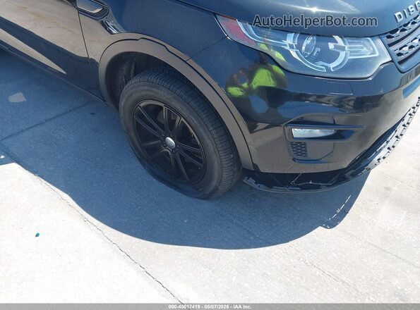 SALCP2BG9HH655987 2017 LAND ROVER DISCOVERY SPORT Черный Вид задней части салона