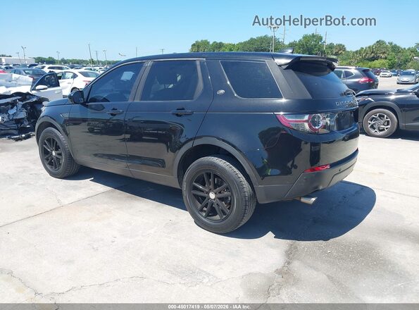SALCP2BG9HH655987 2017 LAND ROVER DISCOVERY SPORT Черный Задняя левая четверть